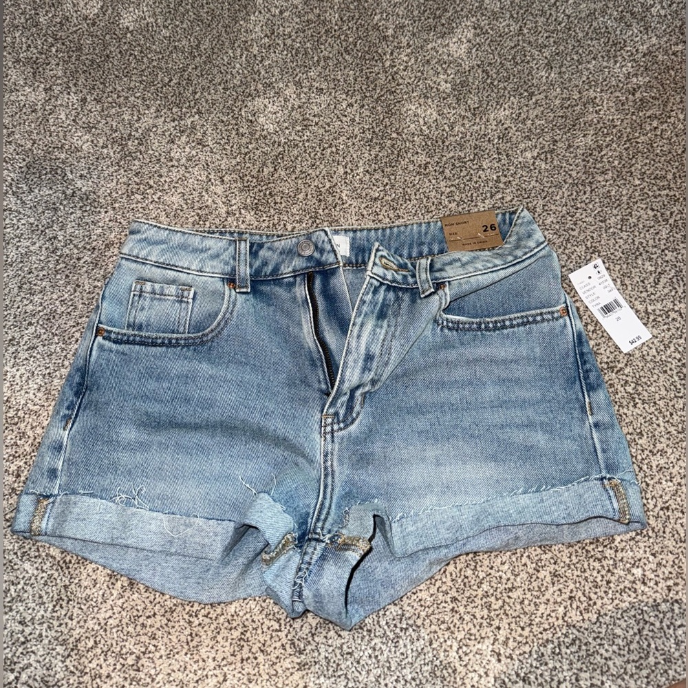 PacSun Mom Shorts Blue Denim